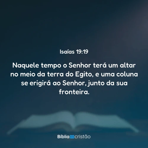 Isaías 19:19