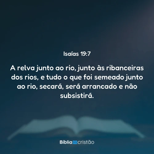 Isaías 19:7