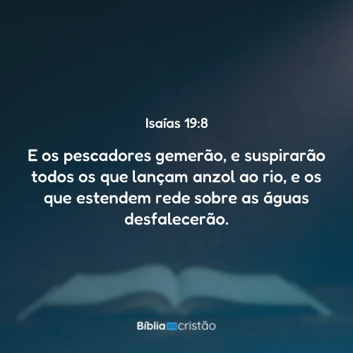 Isaías 19:8