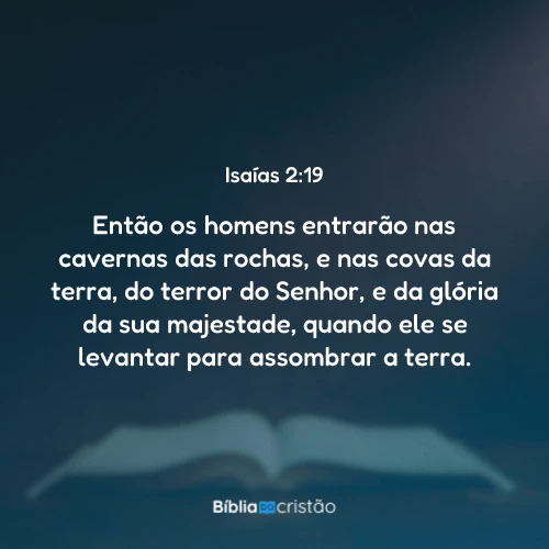 Isaías 2:19