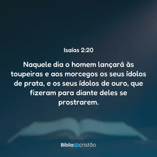 Isaías 2:20