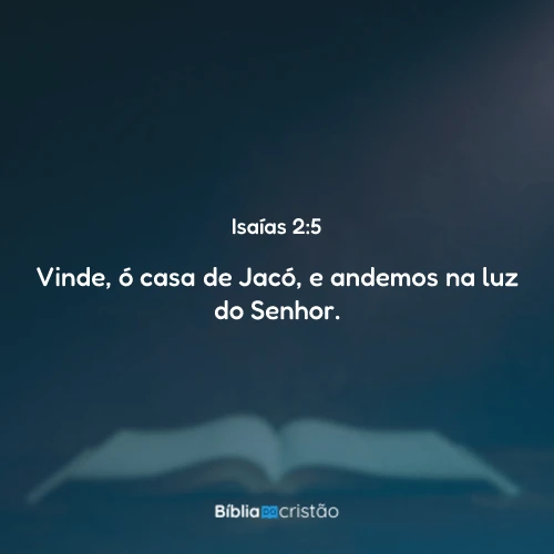 Isaías 2:5