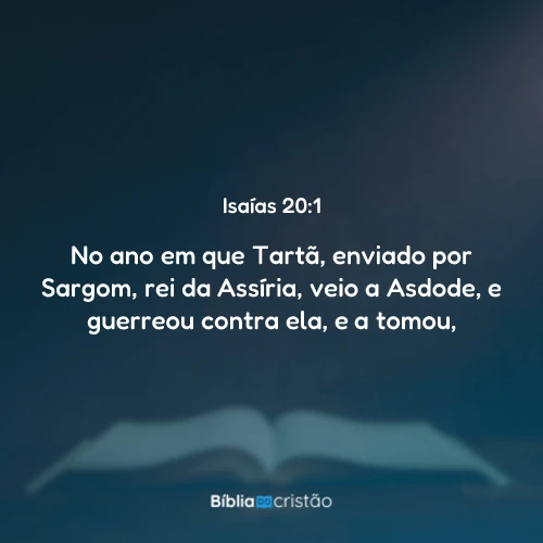 Isaías 20:1
