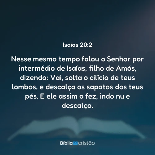 Isaías 20:2