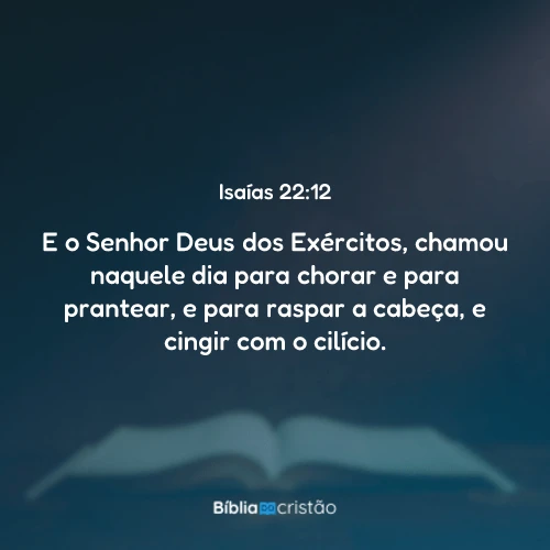 Isaías 22:12