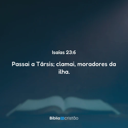 Isaías 23:6