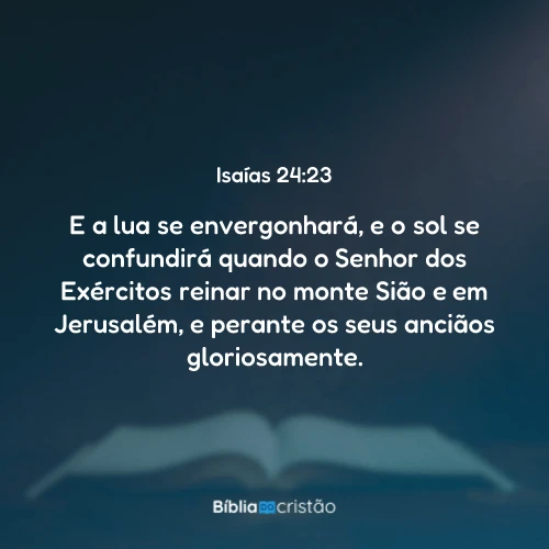 Isaías 24:23