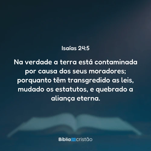 Isaías 24:5