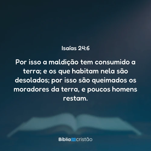 Isaías 24:6