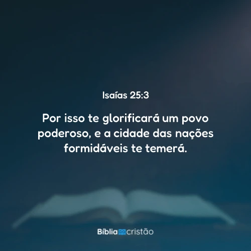 Isaías 25:3
