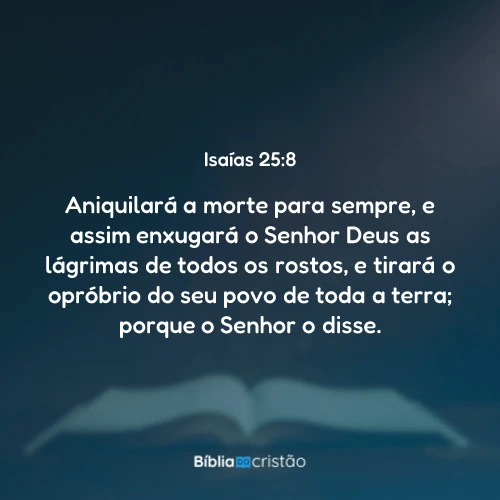 Isaías 25:8