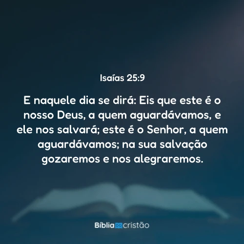 Isaías 25:9