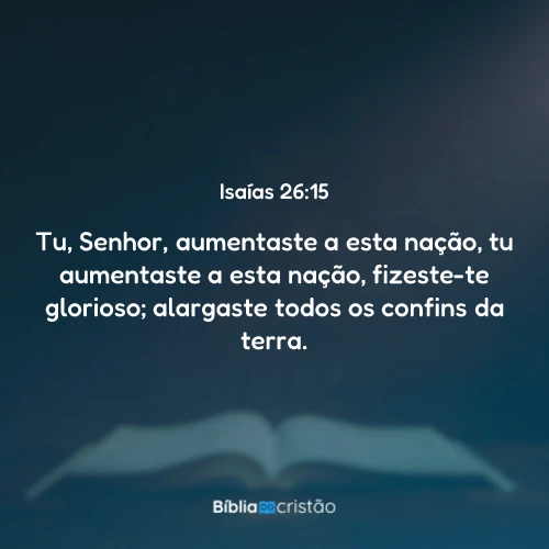 Isaías 26:15