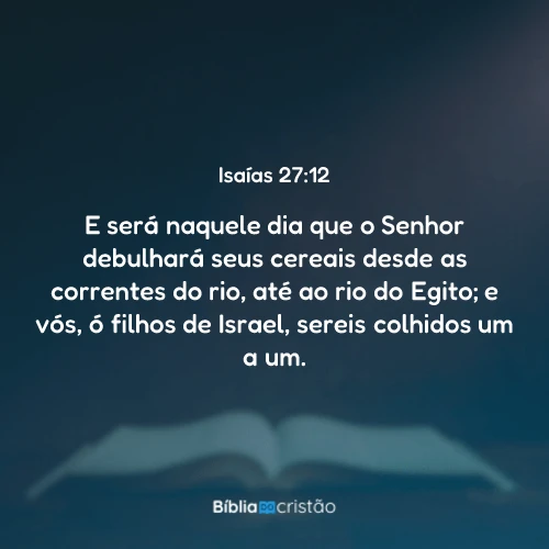 Isaías 27:12