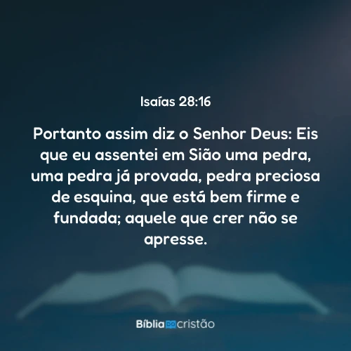 Isaías 28:16