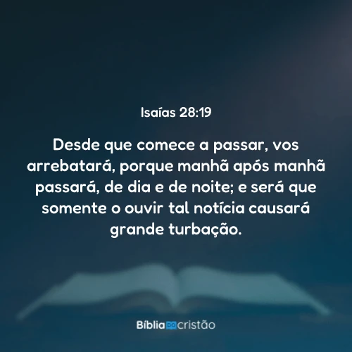 Isaías 28:19