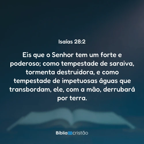 Isaías 28:2