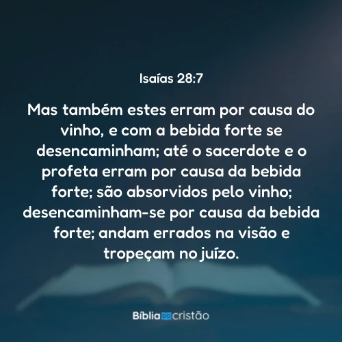 Isaías 28:7