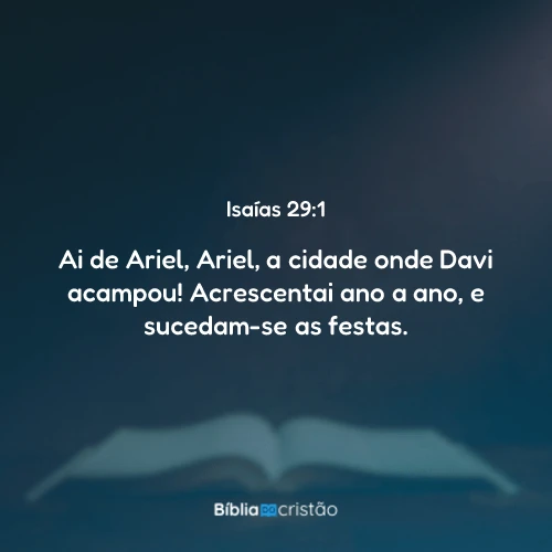 Isaías 29:1