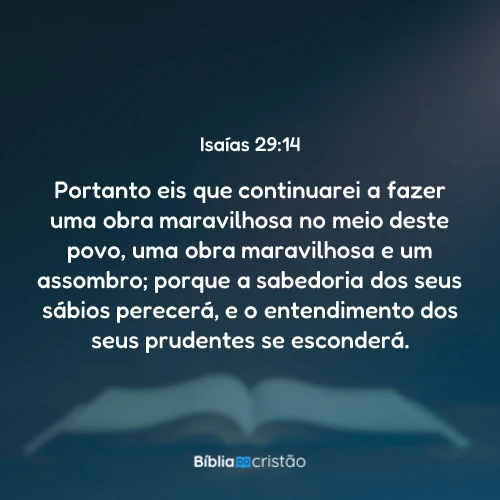 Isaías 29:14