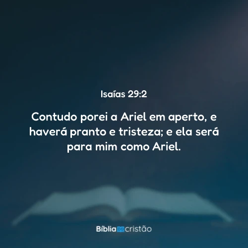 Isaías 29:2