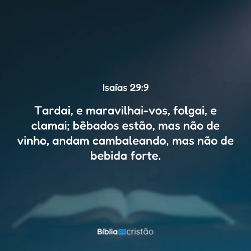 Isaías 29:9