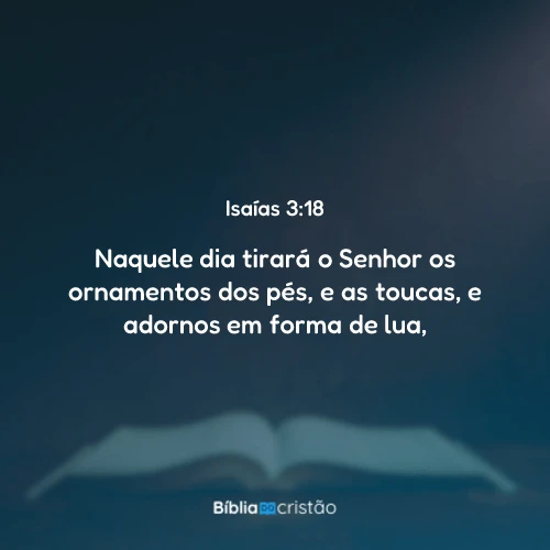 Isaías 3:18