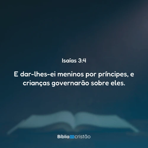 Isaías 3:4