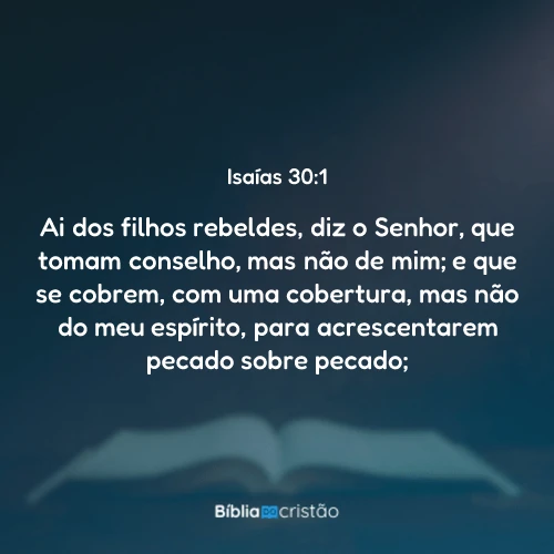 Isaías 30:1