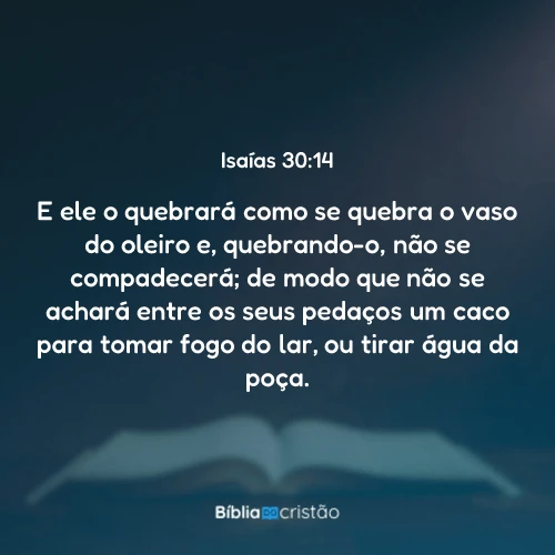 Isaías 30:14