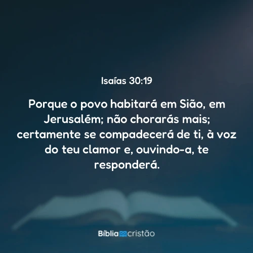 Isaías 30:19