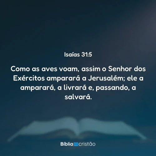 Isaías 31:5