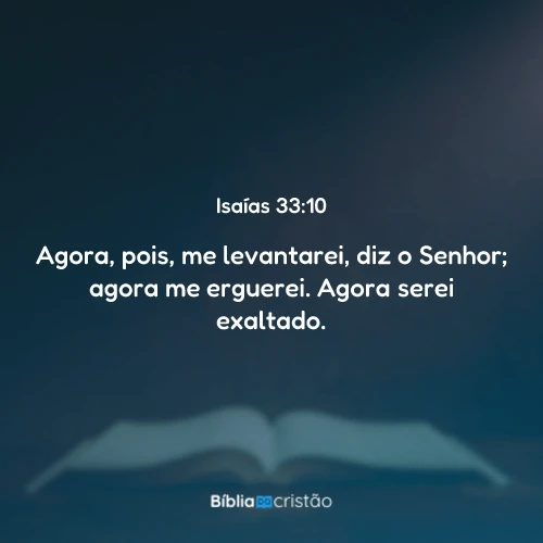 Isaías 33:10