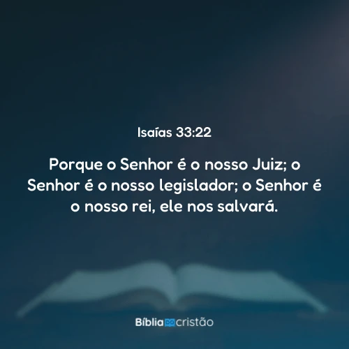Isaías 33:22