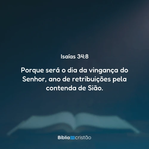 Isaías 34:8