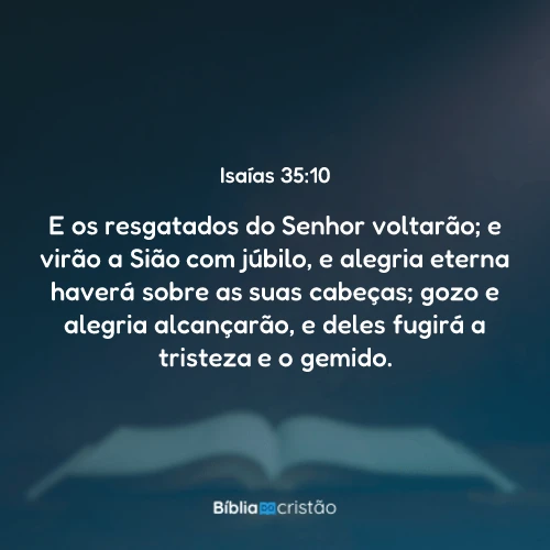 Isaías 35:10