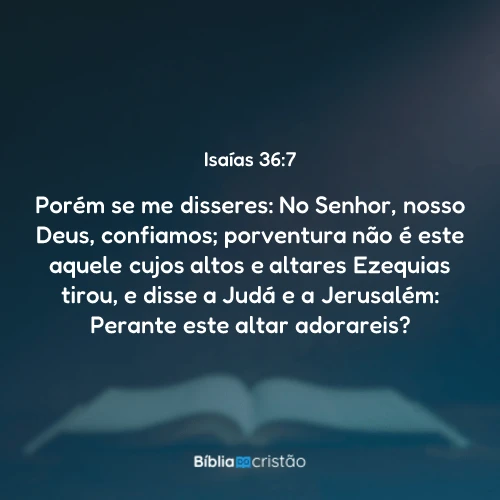 Isaías 36:7