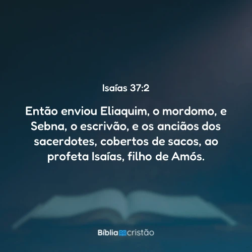 Isaías 37:2