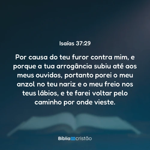 Isaías 37:29