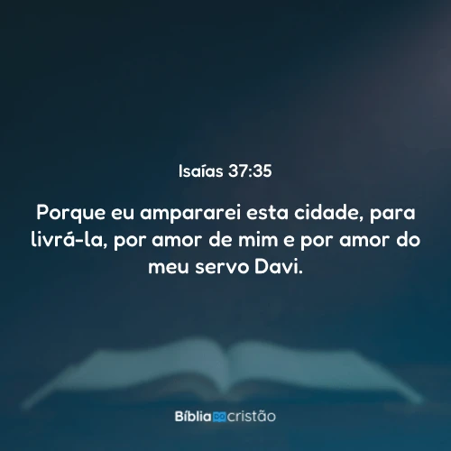 Isaías 37:35
