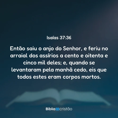Isaías 37:36