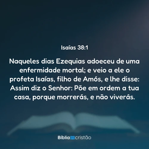 Isaías 38:1