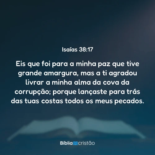 Isaías 38:17