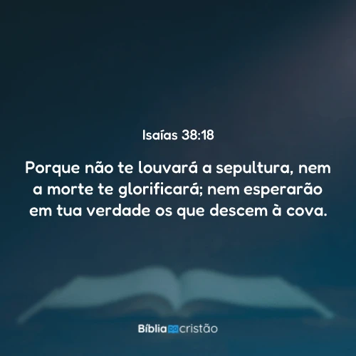 Isaías 38:18