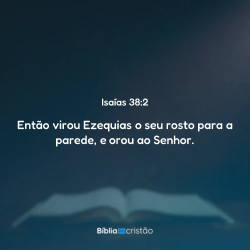 Isaías 38:2