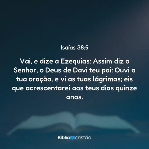 Isaías 38:5