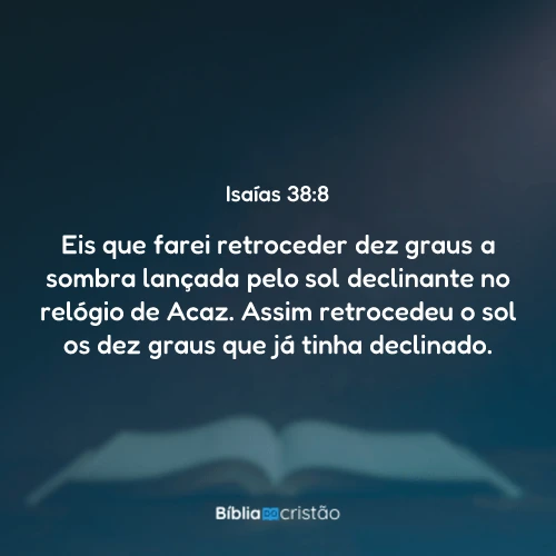 Isaías 38:8