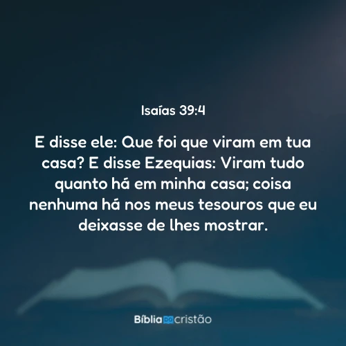 Isaías 39:4
