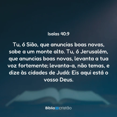Isaías 40:9