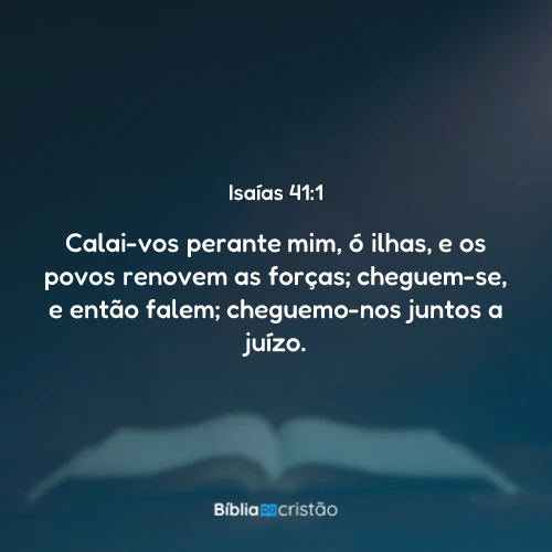 Isaías 41:1